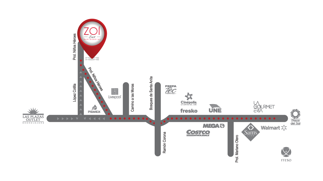 Zoi Sur Residencial - ZOI Residencial los mejores desarrollos en Guadalajara